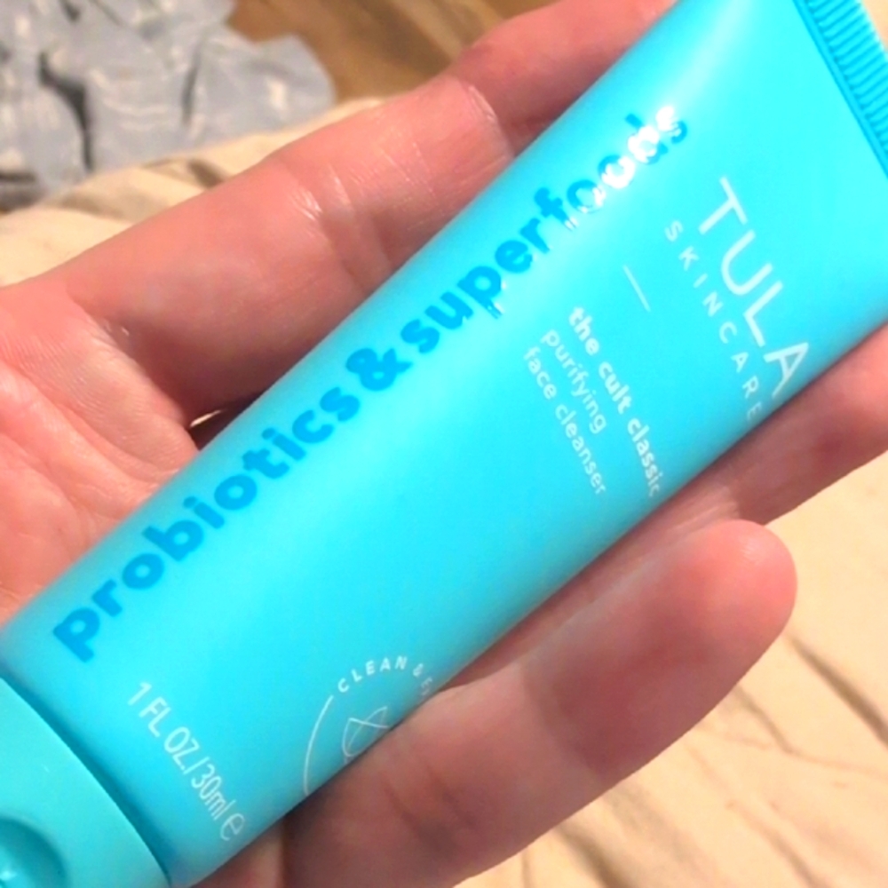 Tula Skincare Cult Classic Purifying Face Cleanser 1 Oz / 30 mL NEW Travel Size